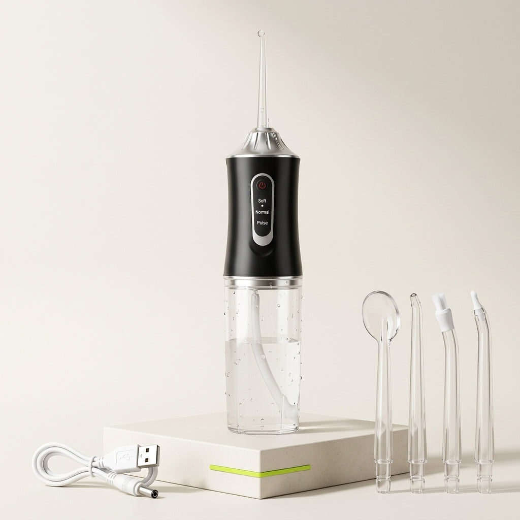 Hydropulseur Dentaire Sans Fil – Nettoyage en Profondeur