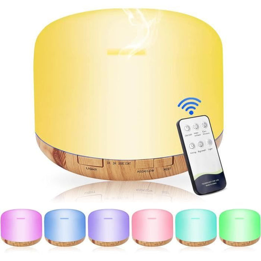 Diffuseur d'arômes ultrasonique LED