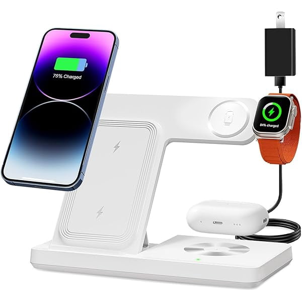 Station de charge sans fil 3-en-1